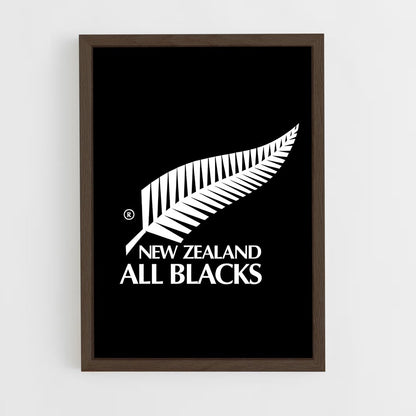 ap-new zealand national football team-1 cadre Bois foncé