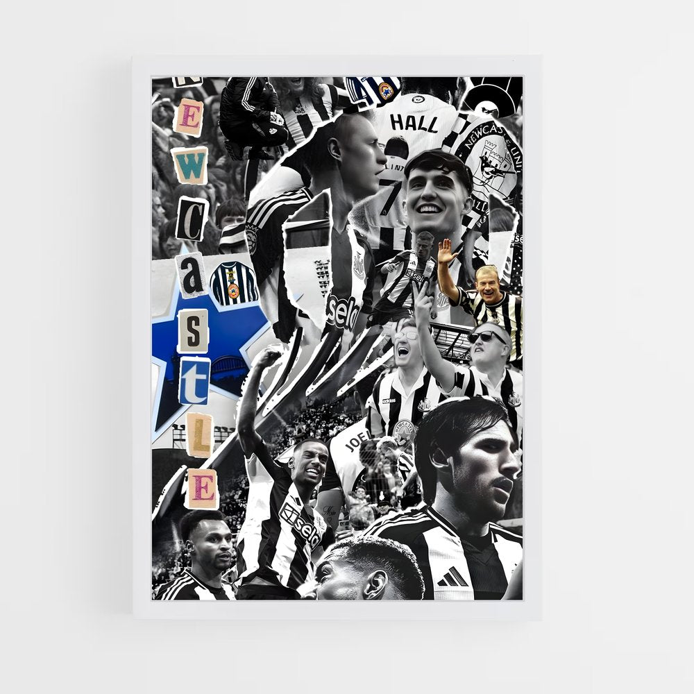 ap-newcastle united fc-2 cadre Blanc