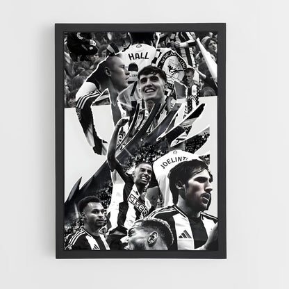 ap-newcastle united fc-3 cadre Noir