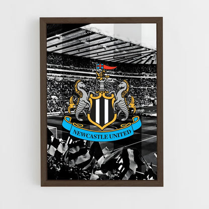 ap-newcastle united fc-5 cadre Bois foncé
