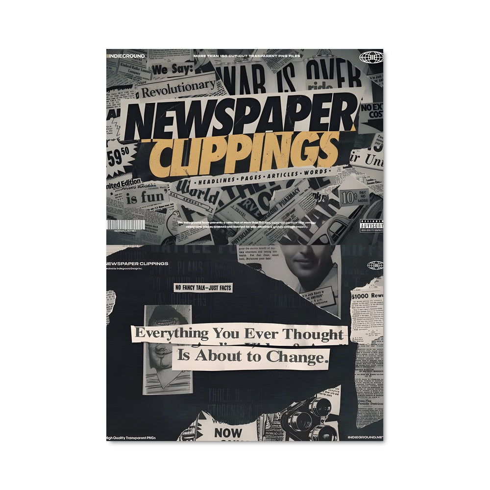 Poster Flashback Journalistique