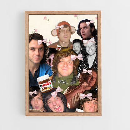 ap-nick o'malley-2 cadre Bois clair