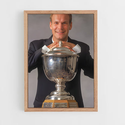 ap-nicklas lidstrom-2 cadre Bois clair