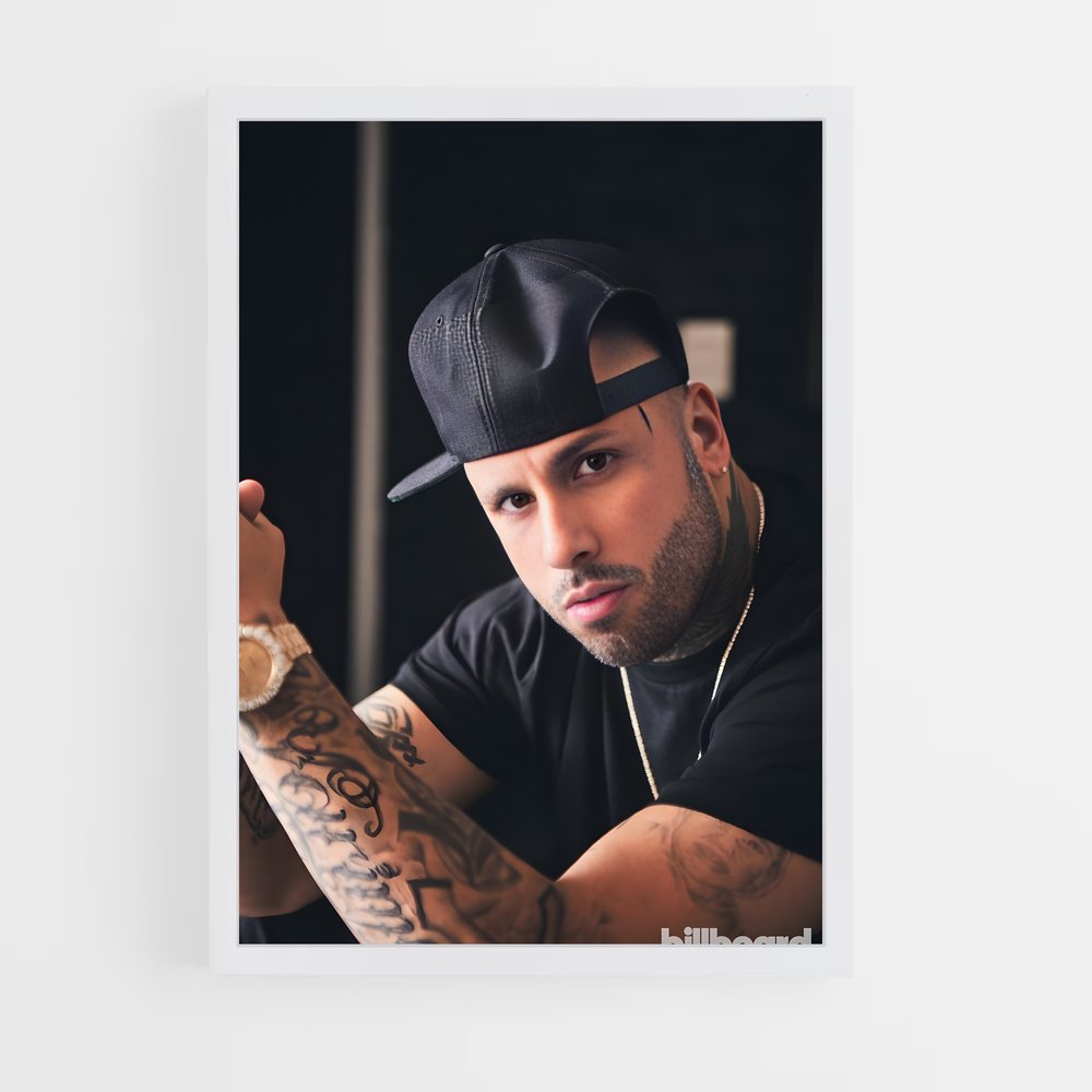 ap-nicky jam-1 cadre Blanc