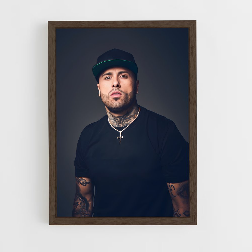 ap-nicky jam-2 cadre Bois foncé