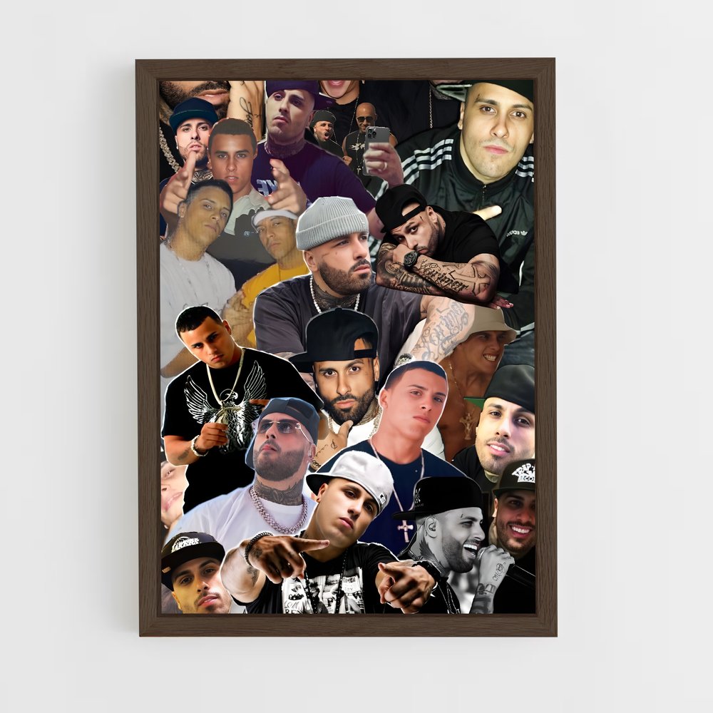 ap-nicky jam-3 cadre Bois foncé