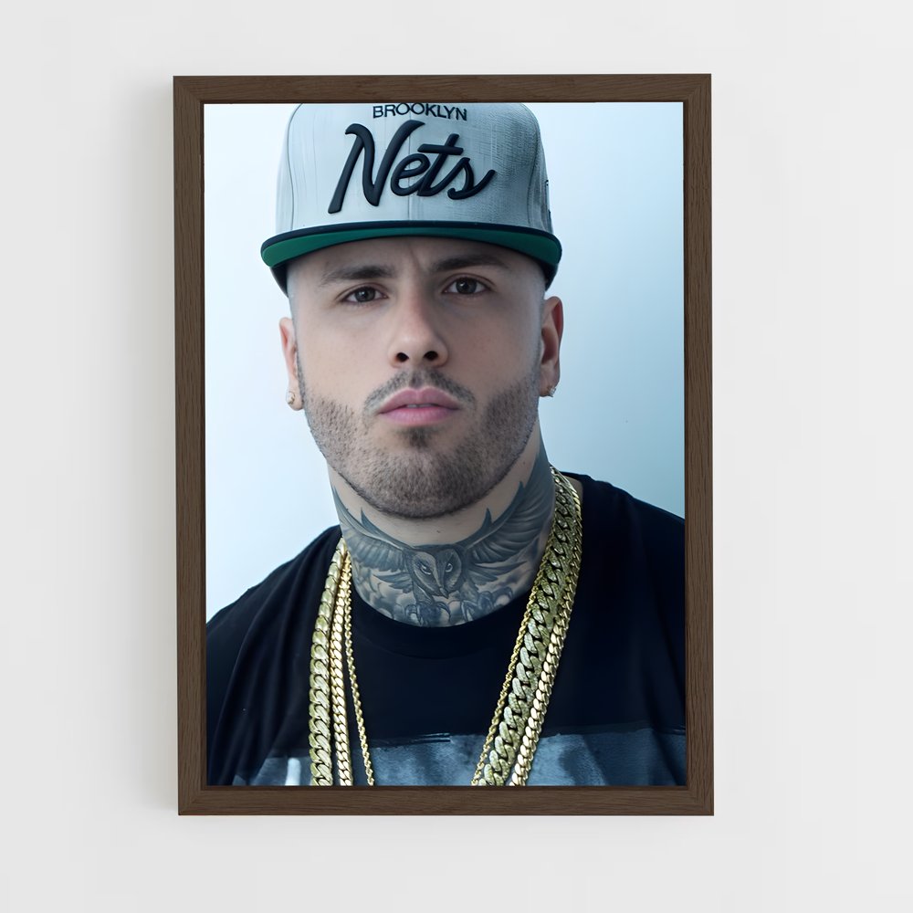 ap-nicky jam-7 cadre Bois foncé