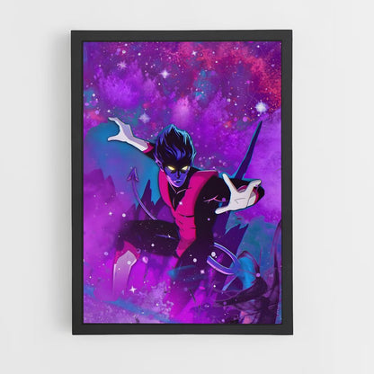 ap-nightcrawler x-men-2 cadre Noir