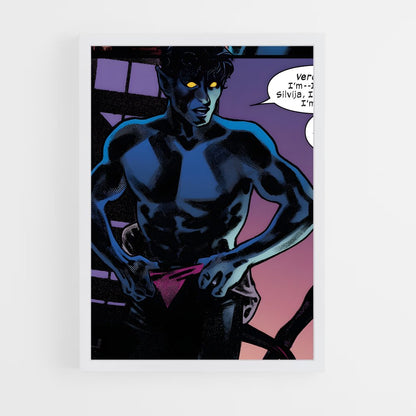 ap-nightcrawler x-men-6 cadre Blanc