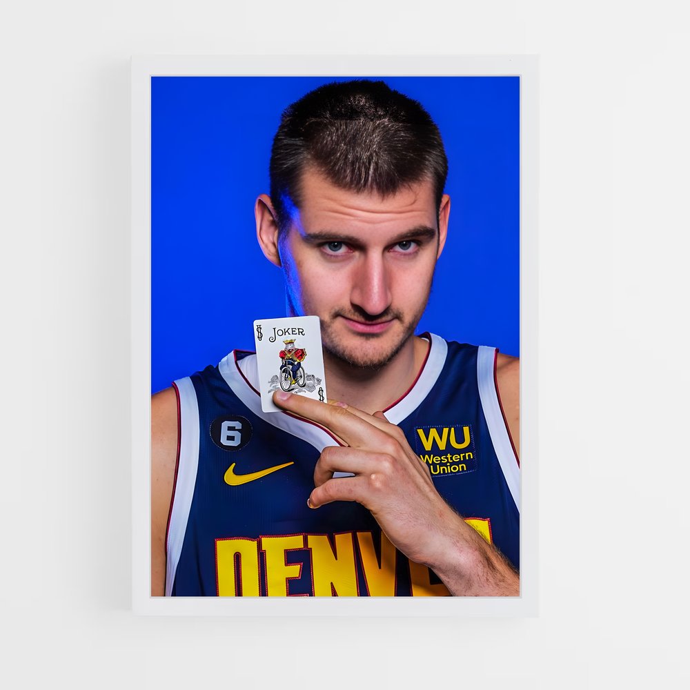 ap-nikola jokic-3 cadre Blanc