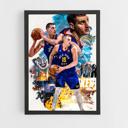 ap-nikola jokic-5 cadre Noir