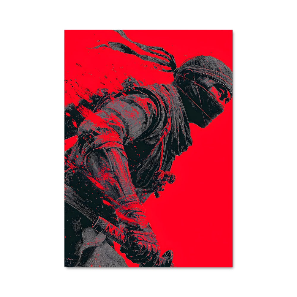 Poster Ninja Rouge