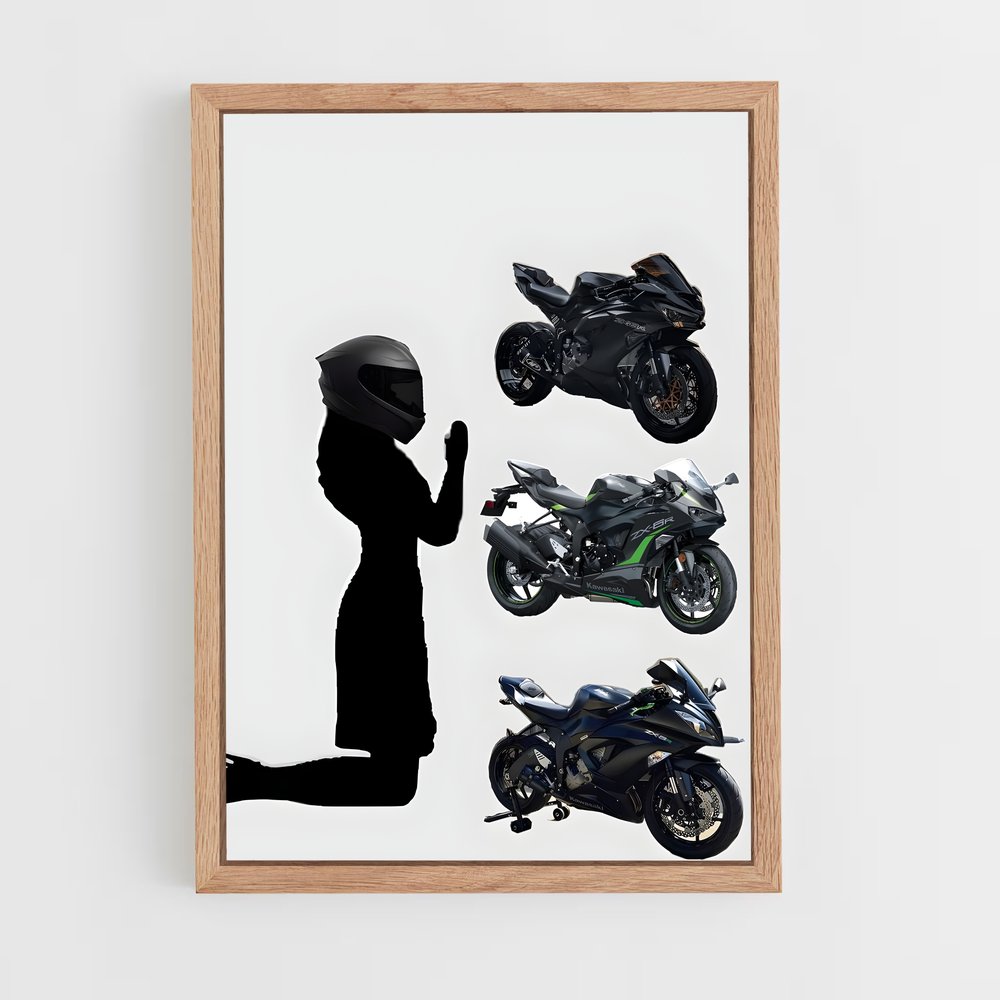 ap-ninja zx-6r-4 cadre Bois clair