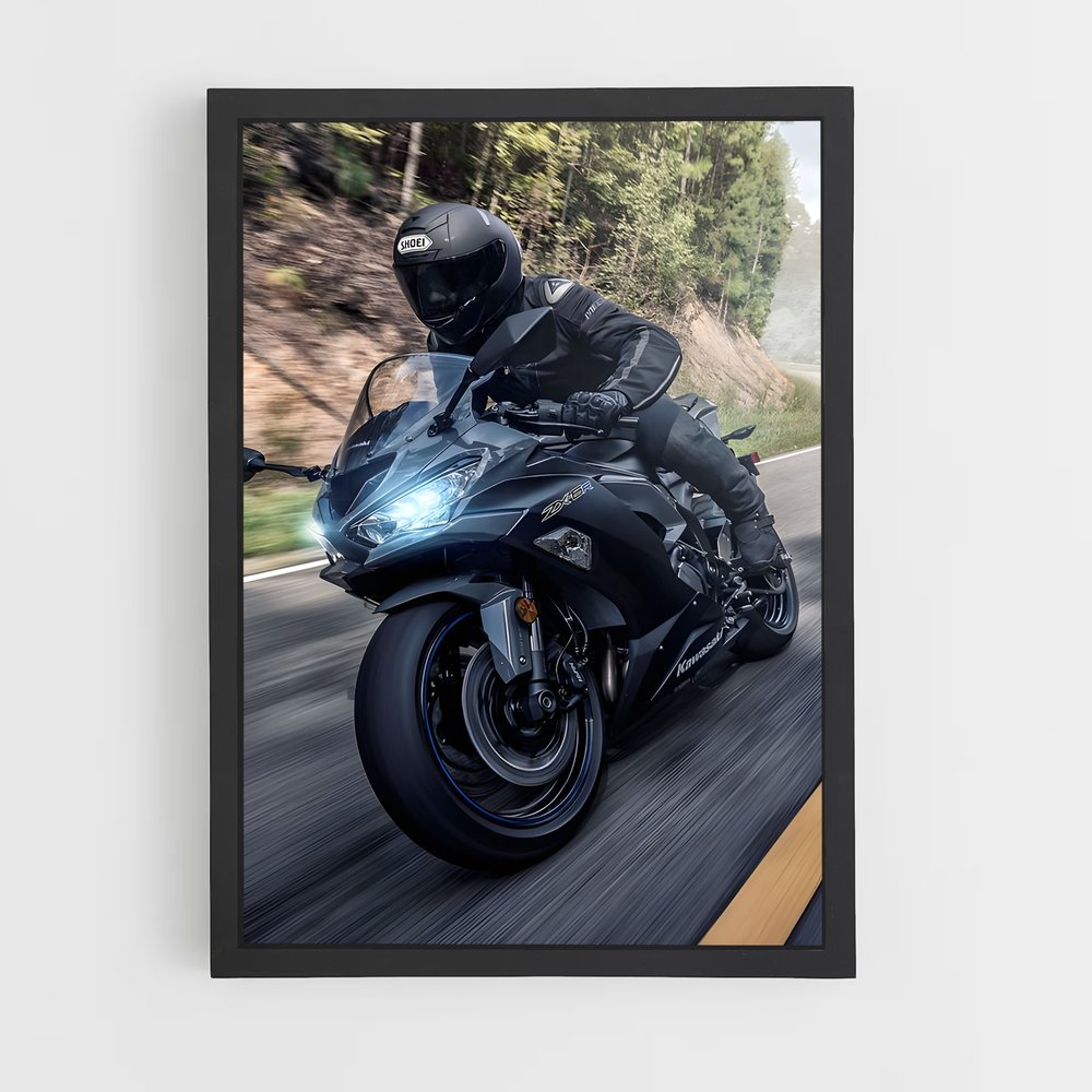 ap-ninja zx-6r-5 cadre Noir