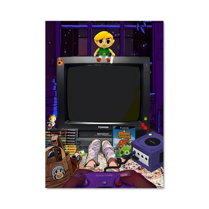 Poster Nostalgie GameCube