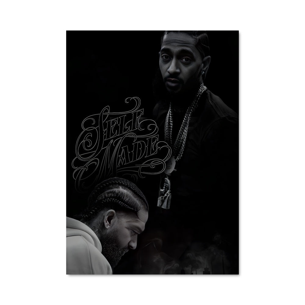 Poster Legends in Black