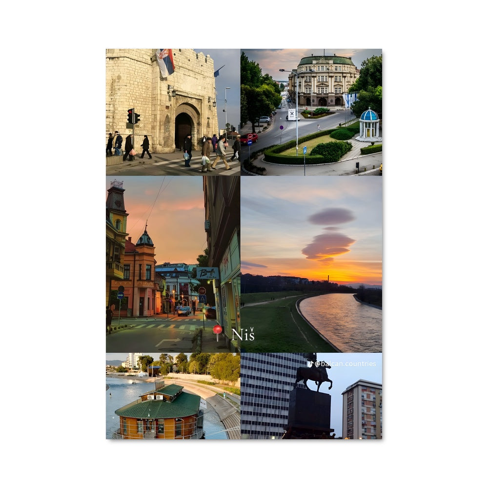 Poster Tbilisi Enchantée