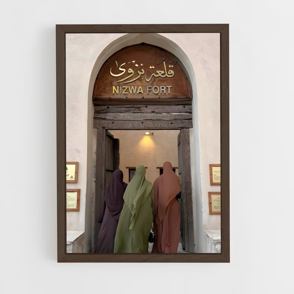 ap-nizwa-3 cadre Bois foncé