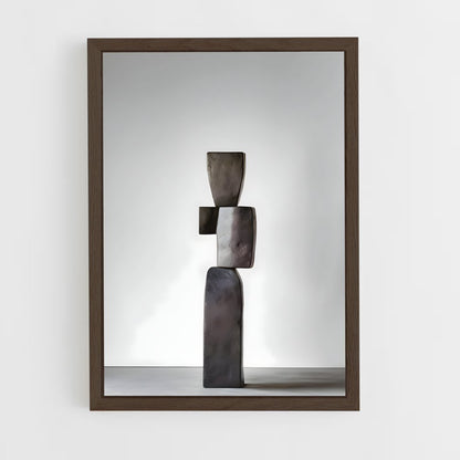 ap-noguchi sculptures-2 cadre Bois foncé