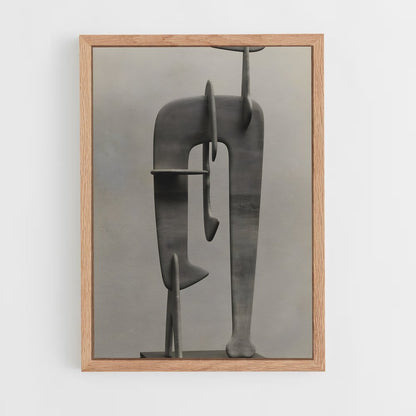 ap-noguchi sculptures-3 cadre Bois clair