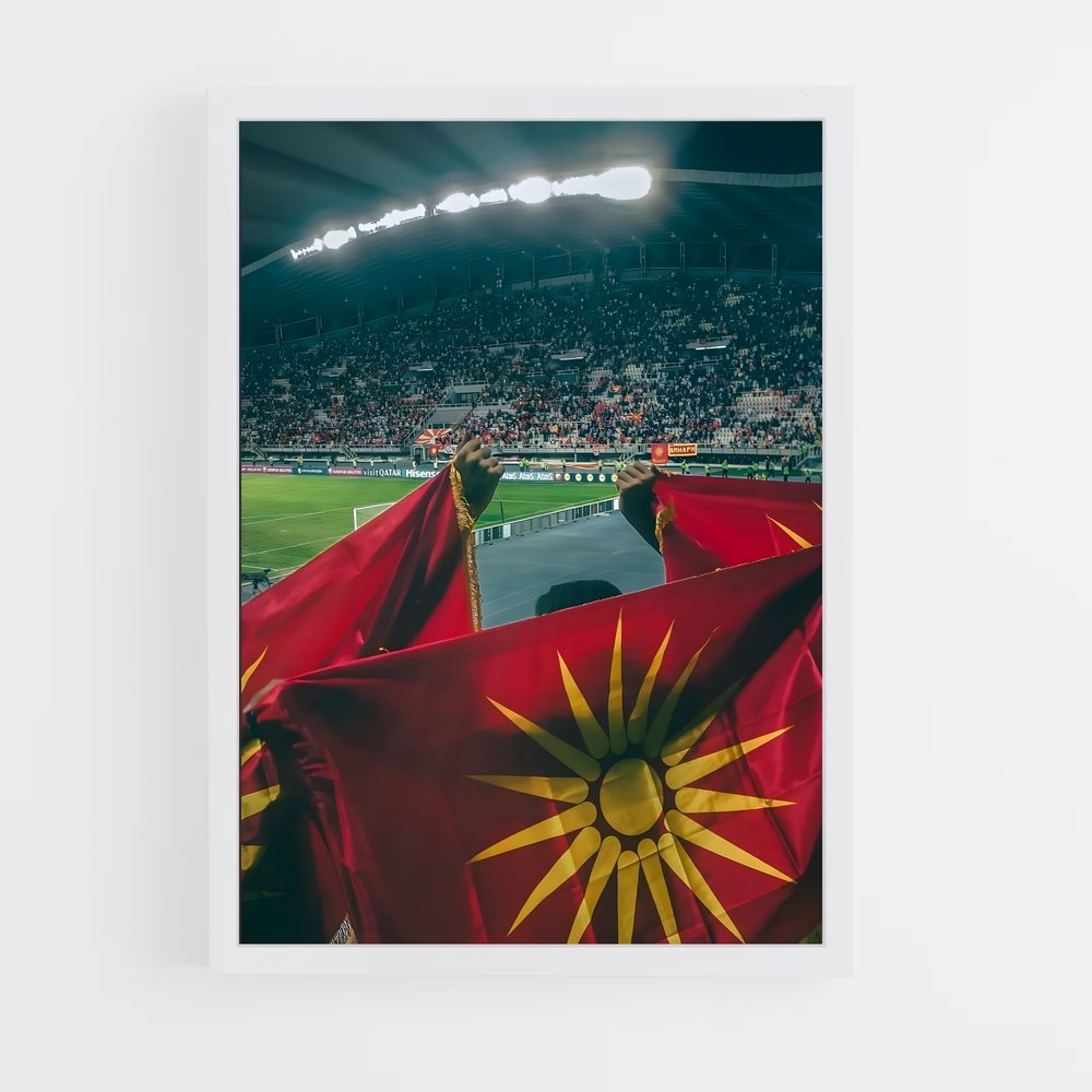 ap-north macedonia national football team-1 cadre Blanc