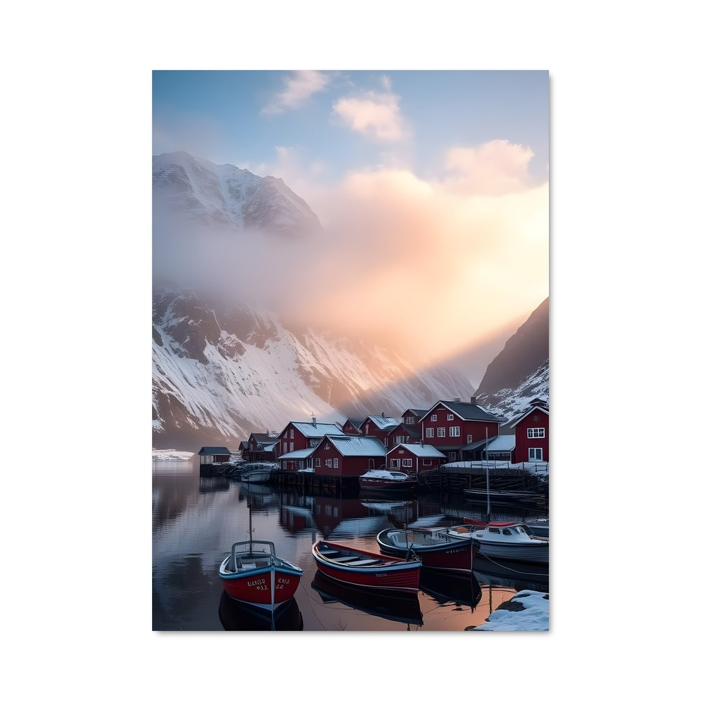 Poster Reflet Norvégien