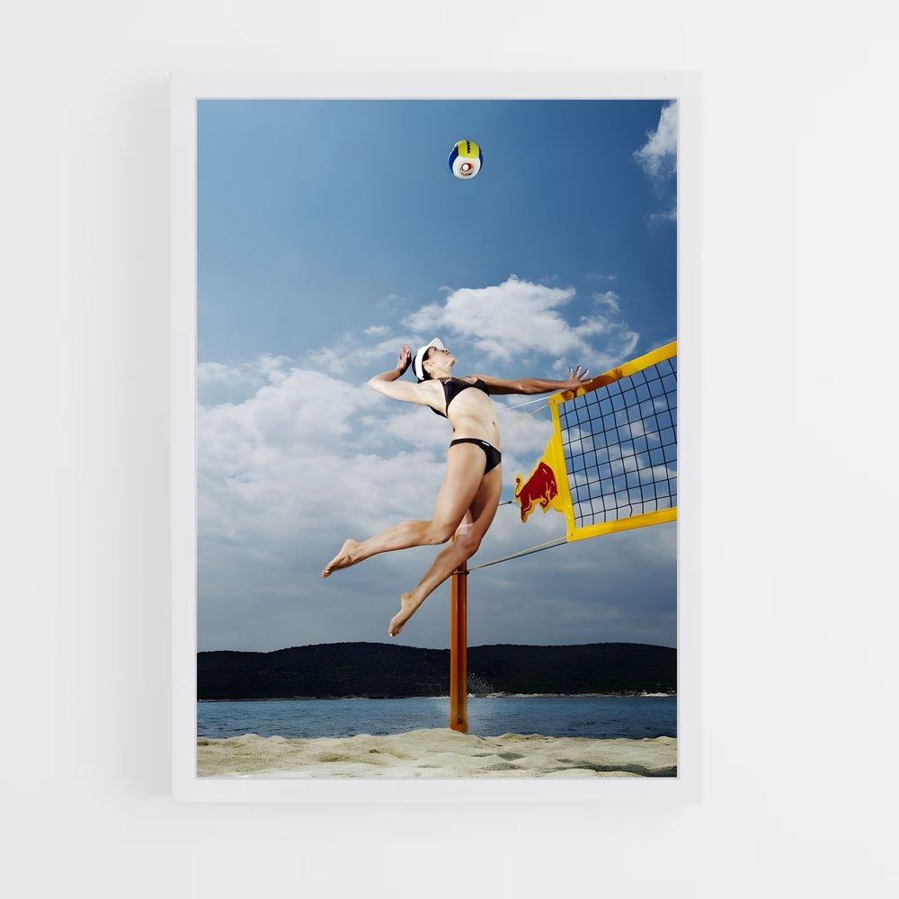 ap-norway national beach volleyball team-1 cadre Blanc