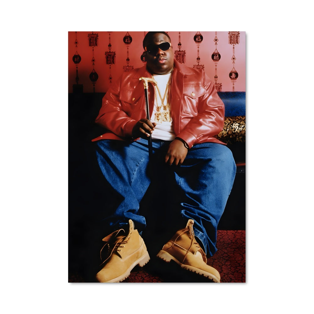 Poster King in Pink