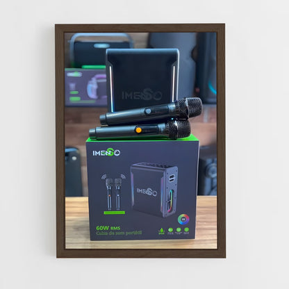 ap-nova fm-1 cadre Bois foncé