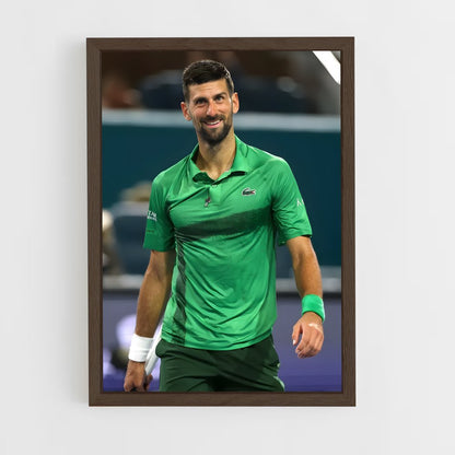 ap-novak djokovic-4 cadre Bois foncé