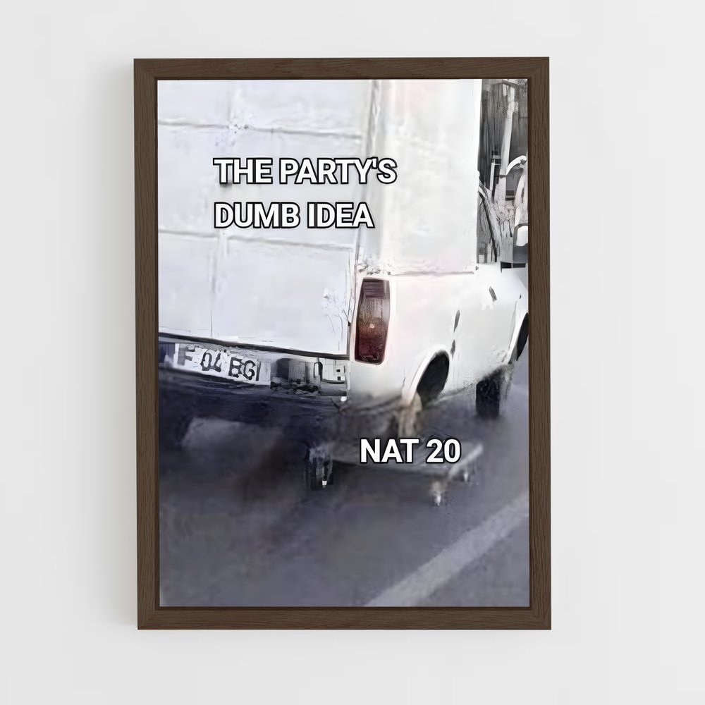 ap-npc-1 cadre Bois foncé