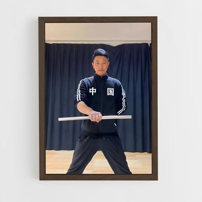 ap-nunchaku-1 cadre Bois foncé