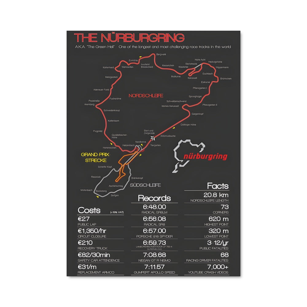 Poster Circuit Maudit