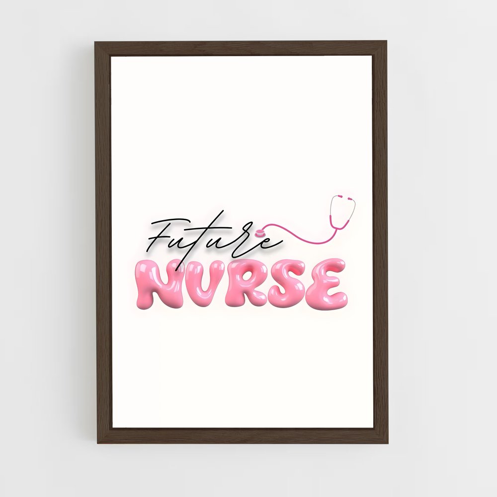 ap-nurse-1 cadre Bois foncé