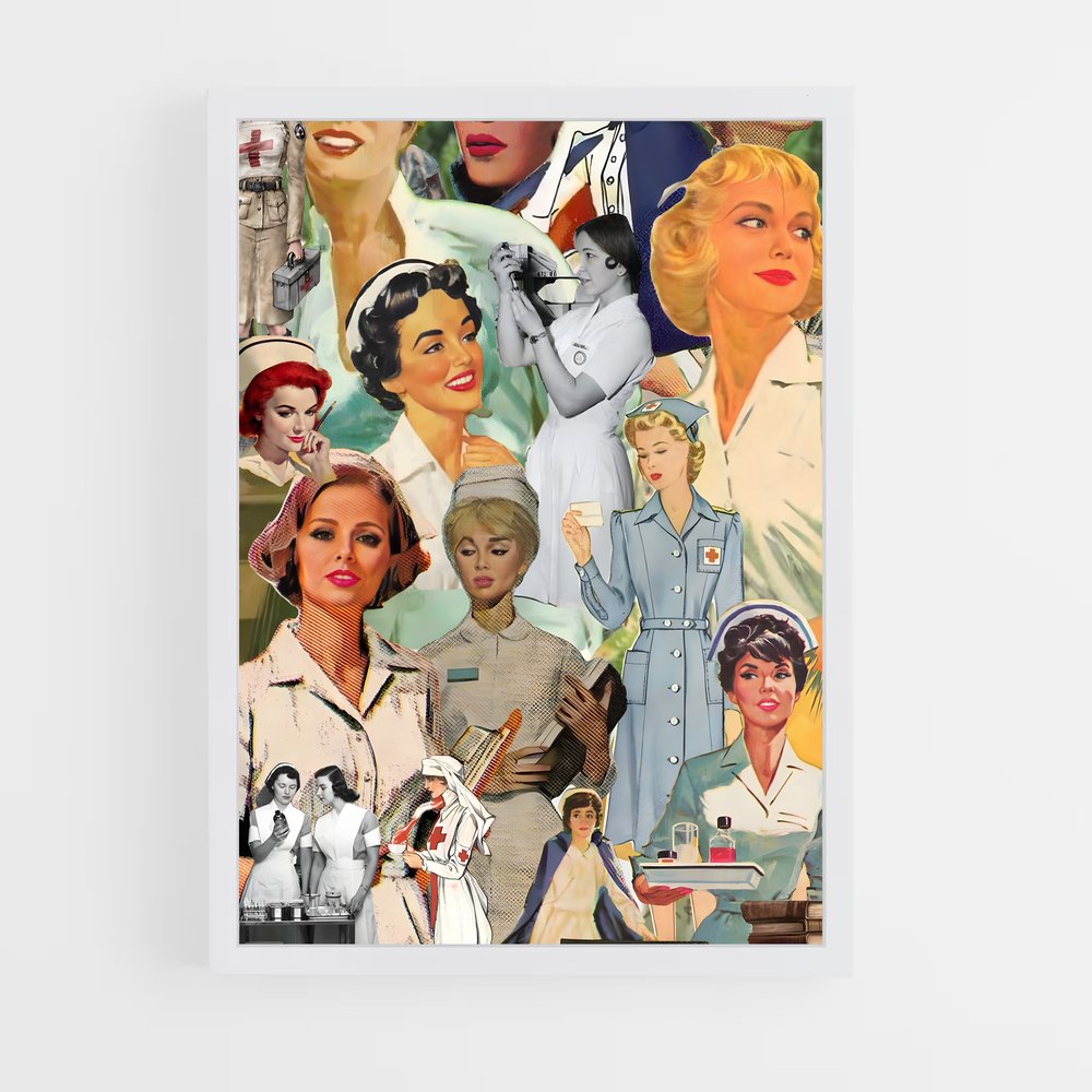 ap-nurse-8 cadre Blanc
