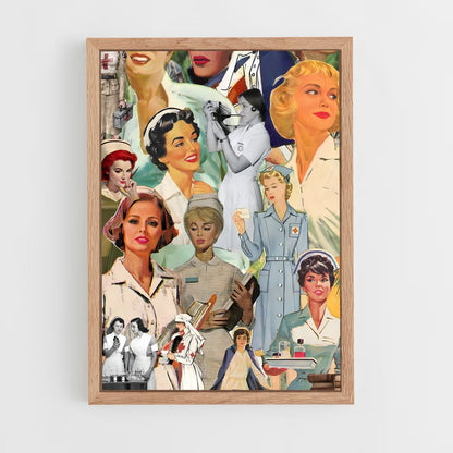 ap-nurse-8 cadre Bois clair
