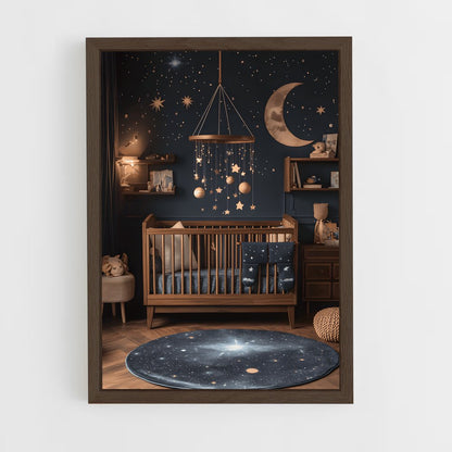 ap-nursery-5 cadre Bois foncé