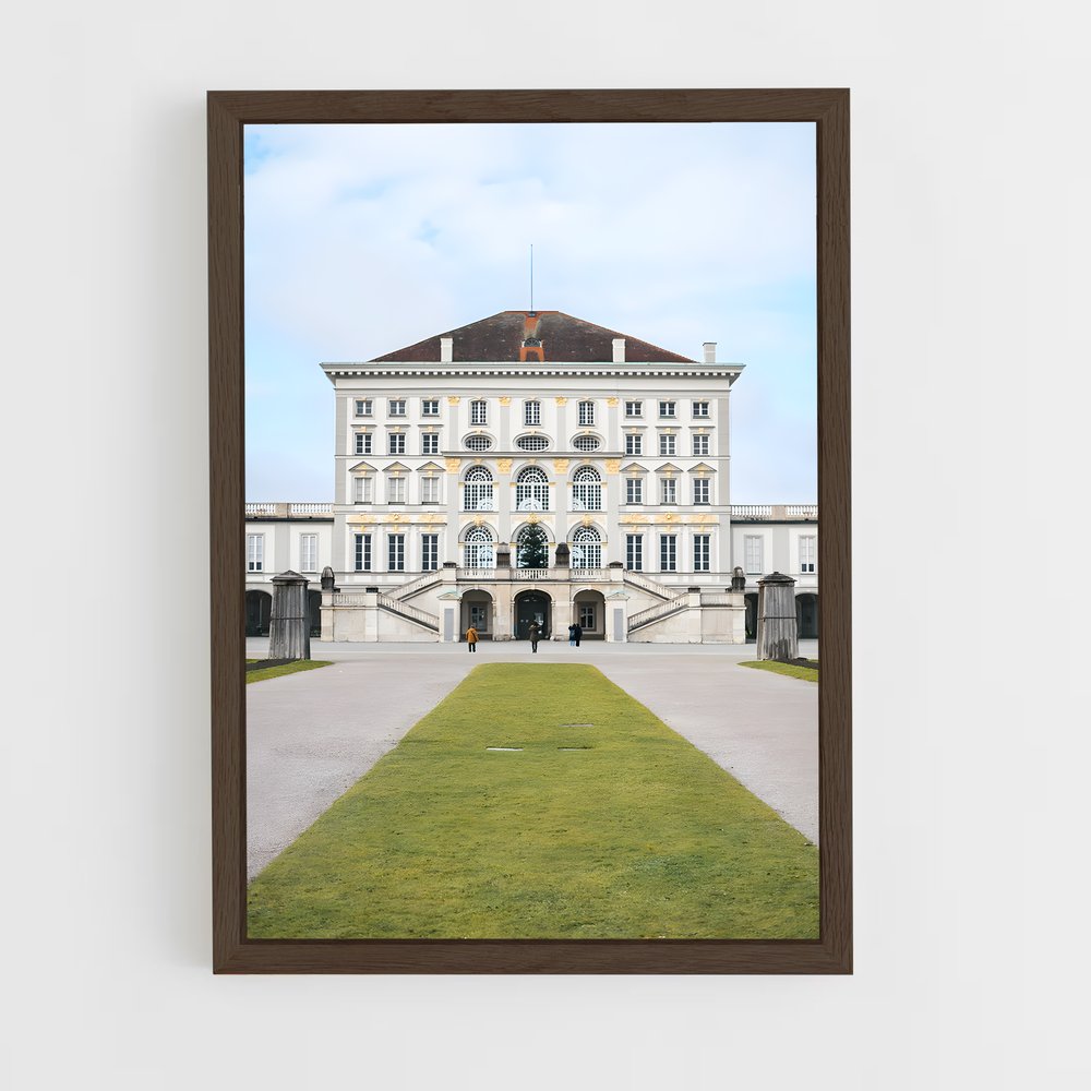 ap-nymphenburg palace-1 cadre Bois foncé