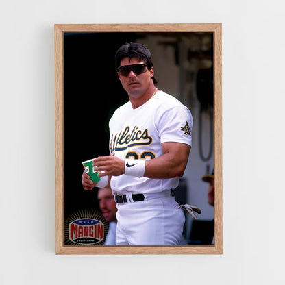 ap-oakland athletics-4 cadre Bois clair