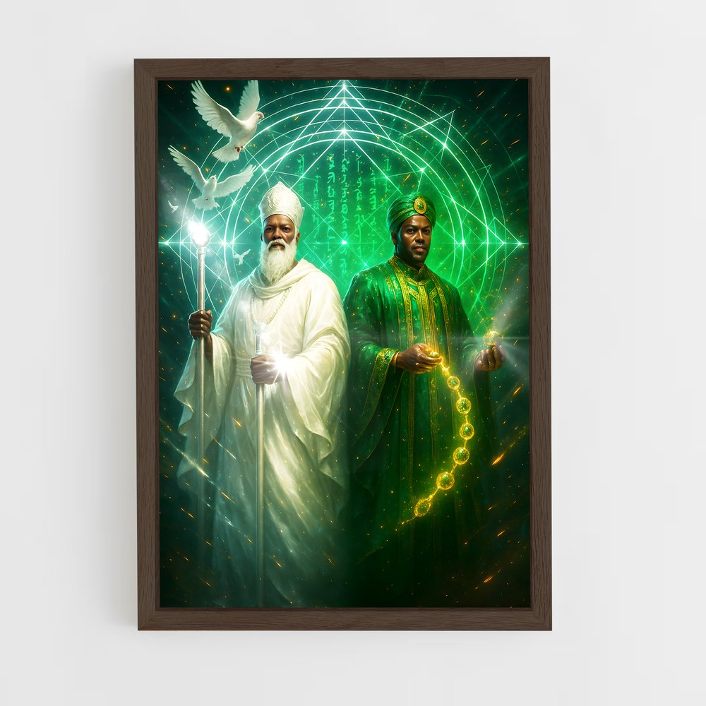 ap-obatala-5 cadre Bois foncé