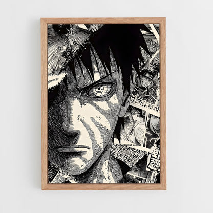 ap-obito uchiha-8 cadre Bois clair