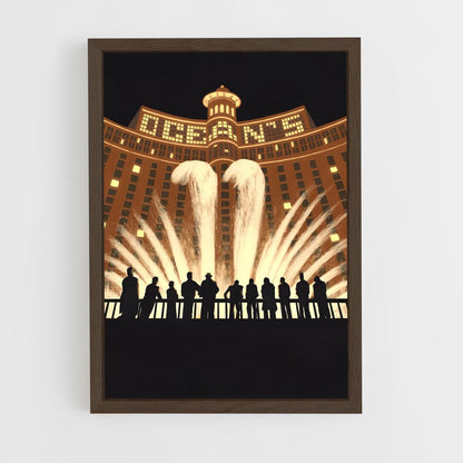 ap-oceans eleven-2 cadre Bois foncé