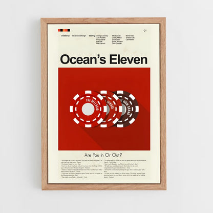 ap-oceans eleven-8 cadre Bois clair
