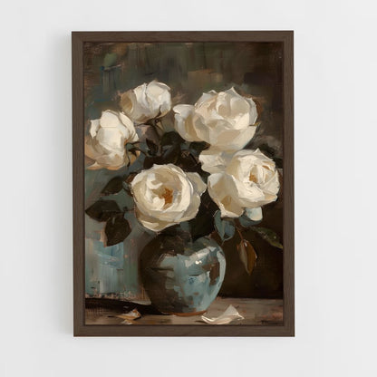 ap-oil painting-5 cadre Bois foncé
