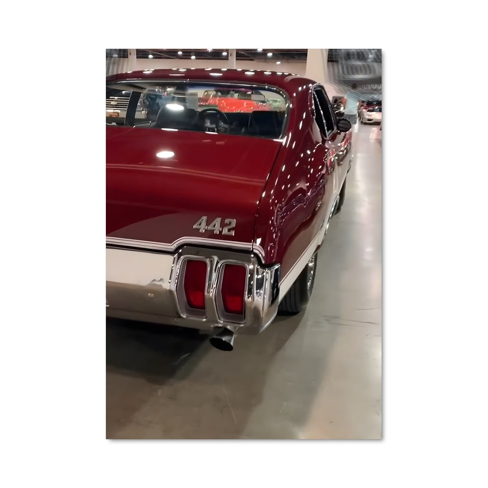 Poster Oldsmobile Rouge