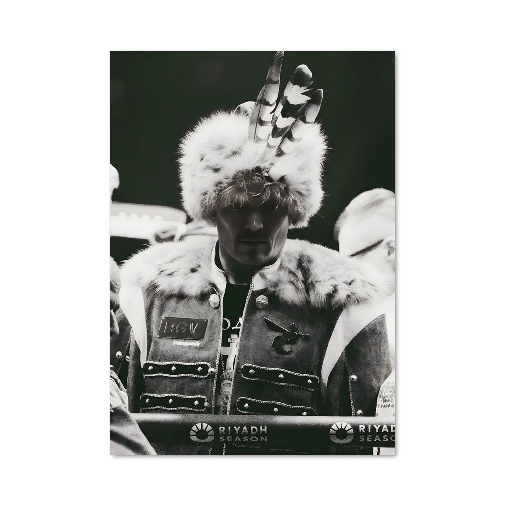 Poster L'Homme au Chapeau de Fourrure