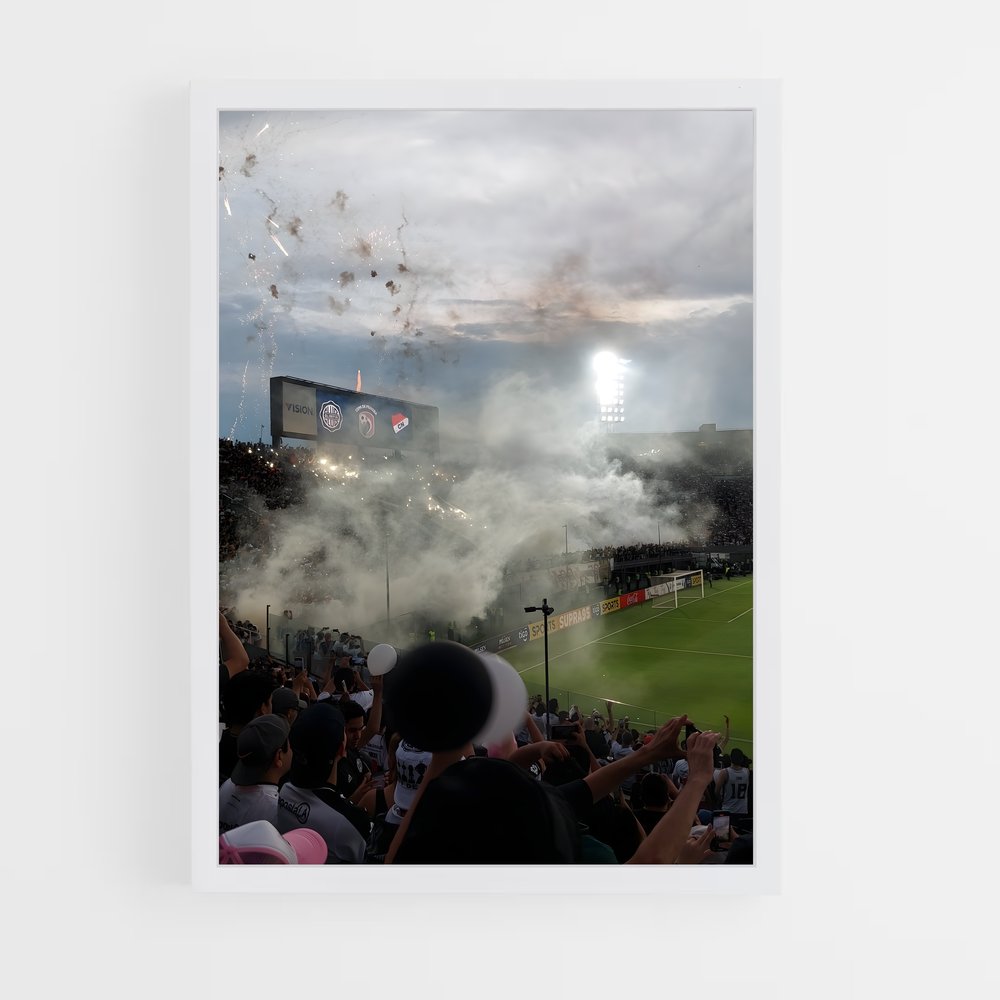 ap-olimpia asuncion-1 cadre Blanc