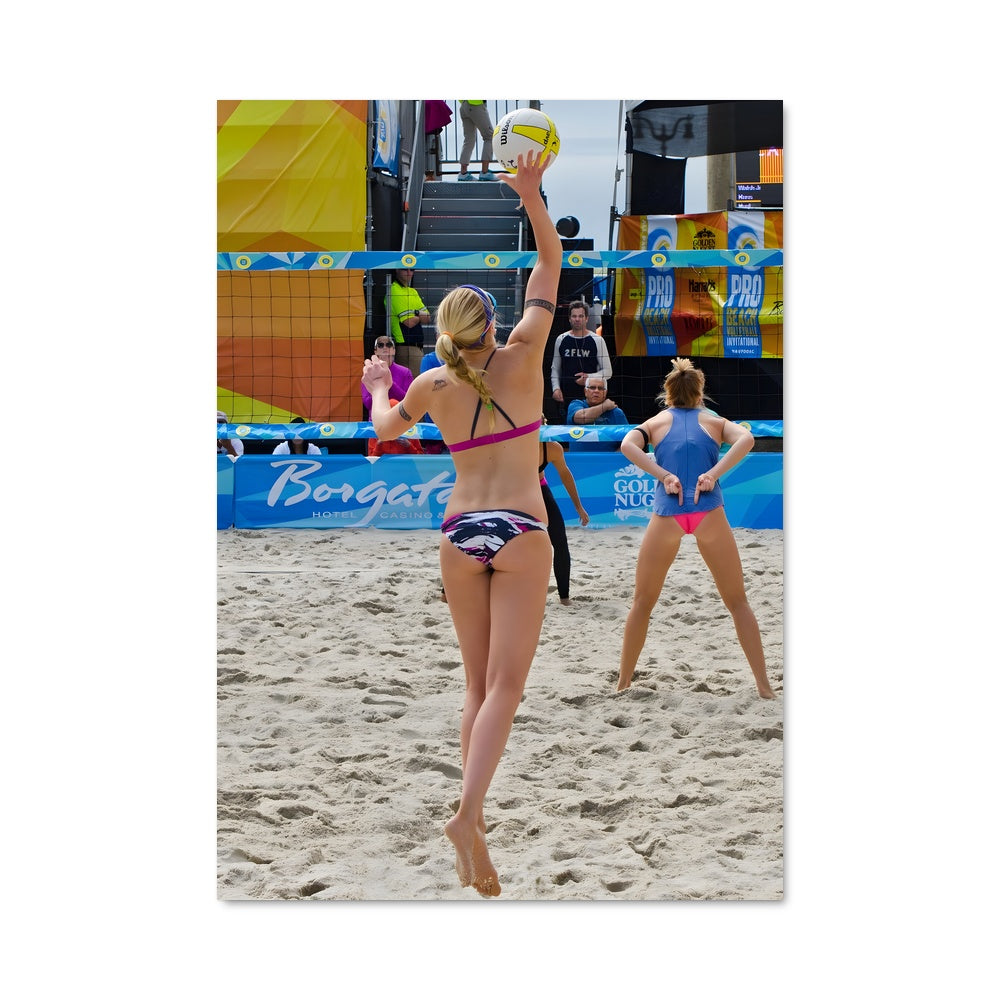 Poster Olympic beach volleyball tournament 73791