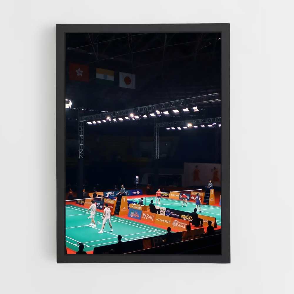 ap-olympic badminton tournament-2 cadre Noir