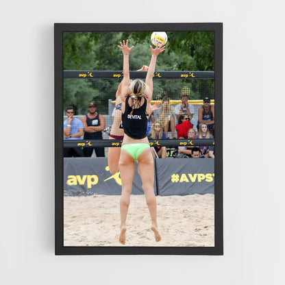 ap-olympic beach volleyball tournament-9 cadre Noir